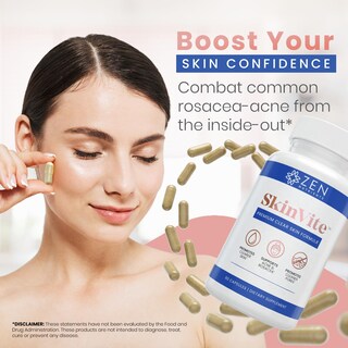 Foto 4 | Foto 4 | Suplemento Para La Piel Zen Nutrients Skinvite Para Mujeres Y Hombres - Venta Internacional.