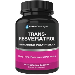 Foto 1 | Foto 1 | Suplemento Purest Vantage Resveratrol 1400 Mg 60 Cápsulas - Venta Internacional