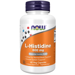 Foto 1 | Foto 1 | Suplemento De L-histidina De Now Foods, 600 Mg, 60 Cápsulas Vegetarianas - Venta Internacional.
