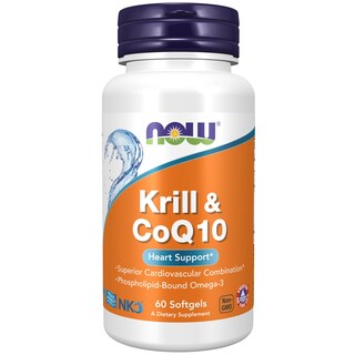 Foto 1 | Foto 1 | Supplements Now Foods Krill & Coq10 Omega-3 Para Apoyar El Corazón, 60 Cápsulas Blandas - Venta Internacional.