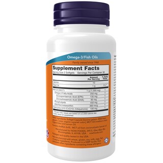 Foto 2 | Foto 2 | Supplements Now Foods Krill & Coq10 Omega-3 Para Apoyar El Corazón, 60 Cápsulas Blandas - Venta Internacional.