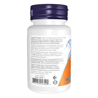 Foto 3 | Foto 3 | Suplemento Now Foods Omega-3 180 Epa/ 120 Dha 30 Cápsulas Blandas - Venta Internacional.