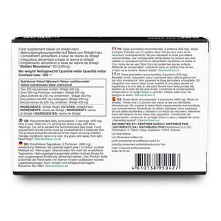 Foto 5 | Foto 5 | Shilajit Dry Drops Siberian Green Premium, 60 Unidades (200 Mg) - Venta Internacional.