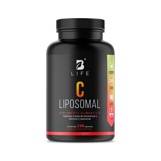 Foto 1 | Foto 1 | Vitamina C Y Escaramujo | 240 Cápsulas | Ingredientes Naturales | C Liposomal | B Life.