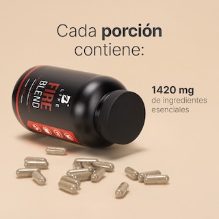 Foto 5 | Foto 5 | Mezcla De Maca, Damiana Y Fenogreco | 180 Cápsulas | Ingredientes Naturales | Fire Blend | B Life.