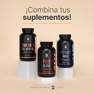 Foto 7 | Foto 7 | Mezcla De Maca, Damiana Y Fenogreco | 180 Cápsulas | Ingredientes Naturales | Fire Blend | B Life.