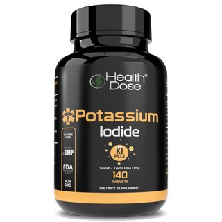 Foto 1 | Foto 1 | Supplement Health Dose Potasio + Yoduro Ki 130 Mg 140 Tabletas - Venta Internacional.