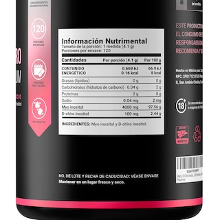 Foto 2 | Foto 2 | Myo Y D-chiro Inositol |120 Tomas | Ratio 40:1 | 492 Gramos | Myo & D-chiro Inositol Platinum | B Life.