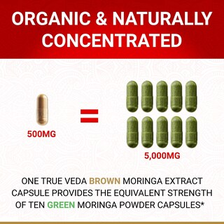 Foto 3 | Foto 3 | Suplemento True Veda, Cápsulas Orgánicas De Moringa Oleifera, 60 Píldoras - Venta Internacional.