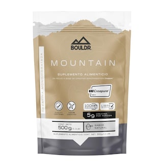 Foto 1 | Foto 1 | Creatina Creapure Mountain 500 Grs Sabor Natural Bouldr