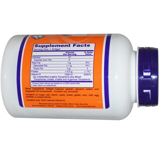 Foto 2 | Foto 2 | Suplemento Now Foods E-1000 de 100 Cápsulas-Venta Internacional