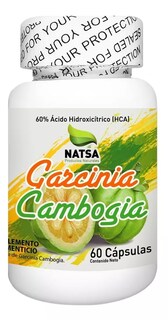 Foto 1 | Foto 1 | Garcinia Cambogia 60% Hca Natsa 60 Cápsulas