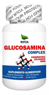 Foto 1 | Foto 1 | Suplemento de Glucosamina Complex Natsa 100 cápsulas