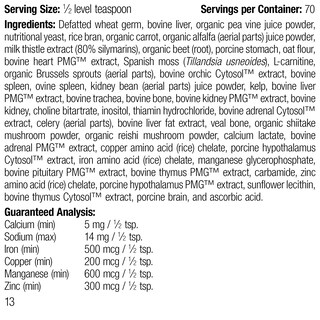 Foto 2 | Foto 2 | Supplement Standard Process Canine Whole Body Support, 100 G - Venta Internacional.
