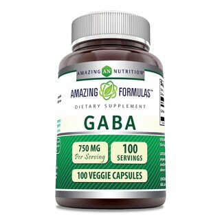 Foto 1 | Foto 1 | Suplemento Amazing Formulas Gaba 750 Mg 100 Cápsulas Vegetarianas - Venta Internacional.