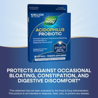 Foto 4 | Foto 4 | Suplemento Nature's Way Acidophilus Probiotic Pearls 90 Cápsulas Blandas - Venta Internacional.