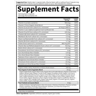 Foto 5 | Foto 5 | Multivitamínico Garden Of Life Vitamin Code Raw One Para Mujer, 30 Unidades - Venta Internacional.