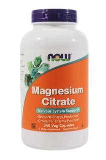 Foto 1 | Foto 1 | Citrato De Magnesio Supplement Now Foods, 400 Mg, 240 Cápsulas Vegetales - Venta Internacional.