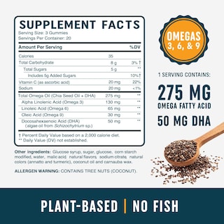 Foto 5 | Foto 5 | Suplemento Mav Nutrition Gomitas Omega 3 6 9+ Dha 60 Unidades - Venta Internacional.