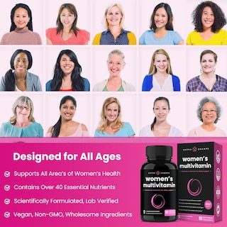 Foto 3 | Foto 3 | Suplemento Multivitamínico Diario Para Mujeres Nutrachamps, Vegano - Venta Internacional.