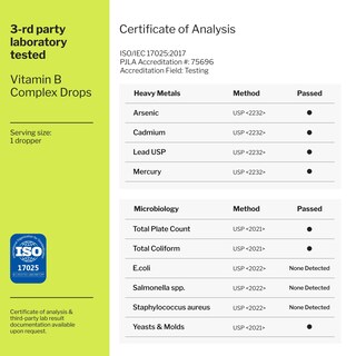 Foto 6 | Foto 6 | Suplemento: Complejo Líquido De Vitamina B Raw Science, 60 Ml - Venta Internacional.