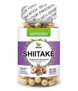 Foto 1 | Foto 1 | Suplemento Alimenticio Shiitake Natsa 100 Cápsulas