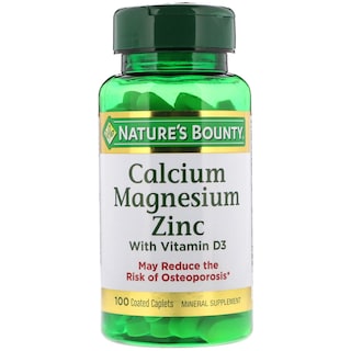 Foto 7 | Foto 7 | Suplemento Nature's Bounty De Calcio, Magnesio Y Zinc, 100 Comprimidos - Venta Internacional.