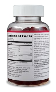 Foto 2 | Foto 2 | Suplemento Amazon Basics Con Vitamina B12 En Gomitas De 3000 Mcg, 200 Unidades - Venta Internacional.
