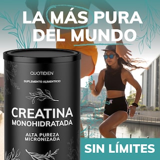 Foto 2 | Foto 2 | Suplemento Alimenticio Quotidien Creatina Monohidratada Micronizada 450g