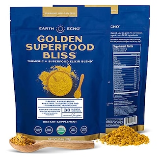 Foto 1 | Foto 1 | Suplemento de Cúrcuma en Polvo Earth Echo Golden Superfood Bliss 125 g - Venta Internacional