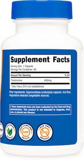 Foto 4 | Foto 4 | Suplemento Nutricost De Teobromina 400 Mg 90 Cápsulas Vegetarianas - Venta Internacional.