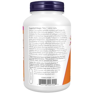 Foto 3 | Foto 3 | Complemento De Vitamina C-1000 De Supplements Now, 180 Comprimidos - Venta Internacional.