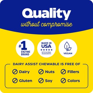 Foto 6 | Foto 6 | Suplemento Enzymedica Dairyassist Masticable 60 Comprimidos - Venta Internacional.