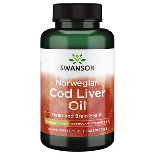 Foto 1 | Foto 1 | Suplemento De Aceite De Hígado De Bacalao De Swanson 180 Cápsulas Blandas Con 350 Mg - Venta Internacional.