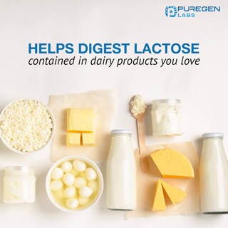 Foto 4 | Foto 4 | Píldoras para la Intolerancia a la Lactosa Puregen Labs Dairy Rescue 360 Tabletas - Venta Internacional