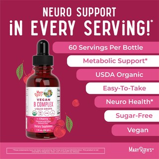 Foto 6 | Foto 6 | Suplemento De Complejo De Vitamina B Maryruth Organics Para 2 Meses - Venta Internacional.