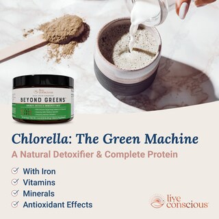 Foto 3 | Foto 3 | Superalimento En Polvo Live Conscious Beyond Greens Con Matcha - Venta Internacional.