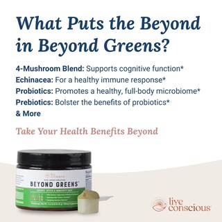 Foto 5 | Foto 5 | Superalimento En Polvo Live Conscious Beyond Greens Con Matcha - Venta Internacional.