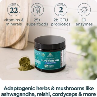 Foto 2 | Foto 2 | Supergreens en Polvo Ancient Nutrition Organic 100 g - Venta Internacional