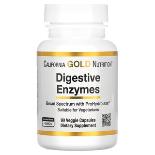 Foto 1 | Foto 1 | Enzimas Digestivas California Gold Nutrition 90 Cápsulas Vegetarianas - Venta Internacional