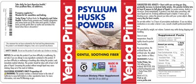 Foto 5 | Foto 5 | Suplemento Yerba Prima Cáscaras de Psilio 2 Piezas de 680 g-Venta Internacional