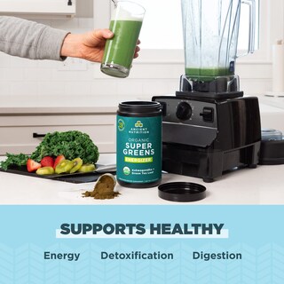 Foto 4 | Foto 4 | Energizante en Polvo Supergreens Ancient Nutrition 225 ml 25 Porciones - Venta Internacional