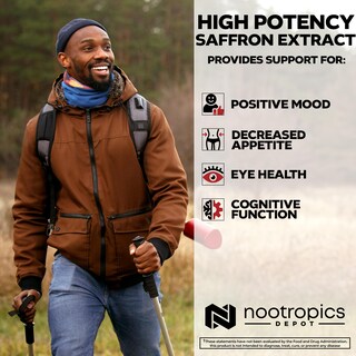 Foto 4 | Foto 4 | Suplemento Nootropics Depot De Extracto De Azafrán 30 Mg 60 Cápsulas - Venta Internacional.