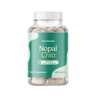 Foto 1 | Foto 1 | Suplemento Dietético Santo Remedio Nopal Chía En Polvo 120 Cápsulas - Venta Internacional.