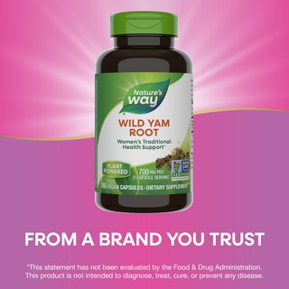 Foto 5 | Foto 5 | Suplemento Nature's Way Wild Yam Root 180 Cápsulas Veganas - Venta Internacional.