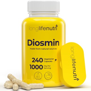 Foto 1 | Foto 1 | Suplemento Longlifenutri Diosmin 1000 Mg 240 Cápsulas - Venta Internacional.