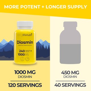 Foto 3 | Foto 3 | Suplemento Longlifenutri Diosmin 1000 Mg 240 Cápsulas - Venta Internacional.