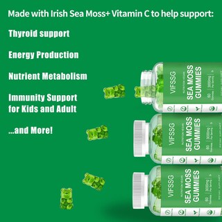 Foto 3 | Foto 3 | Gomitas De Musgo Marino Vifssg 3000 Mg Con Fucus Y Raíz De Bardana - Venta Internacional.