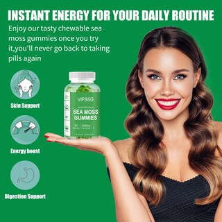 Foto 4 | Foto 4 | Gomitas De Musgo Marino Vifssg 3000 Mg Con Fucus Y Raíz De Bardana - Venta Internacional.