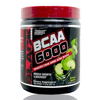 Foto 1 | Foto 1 | Bcaa 6000 Black Nutrex 30 Servicios Manzana Verde